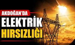Akdoğan’da elektrik hırsızlığı