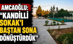 Amcaoğlu: “Kandilli Sokak’ı baştan sona dönüştürdük”