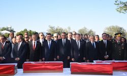 Kimlik tespiti tamamlanan 15 şehit Atlılar Şehitliği’nde defnedildi