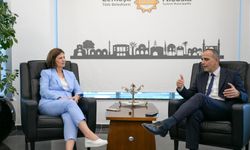 Eskişehir Büyükşehir Belediye Başkanı Ünlüce Harmancı'yı ziyaret etti