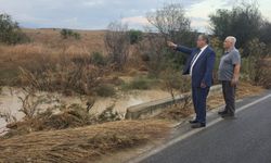 Bakan Sucuoğlu, Yılmazköy –Kılıçaslan yol güzergâhında incelemelerde bulundu