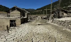 Isparta'da 'batık köy' gün yüzüne çıktı
