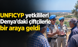 UNFICYP yetkilileri Denya'daki çiftçilerle bir araya geldi