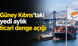 Güney Kıbrıs'taki yedi aylık ticari denge açığı