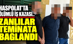 Haspolat’ta ölümlü iş kazası