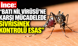 İnce: “Batı Nil Virüsü’ne karşı mücadelede sivrisinek kontrolü esas”