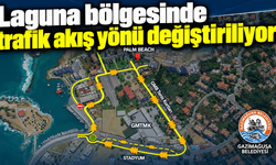 Laguna bölgesinde trafik akış yönü değiştiriliyor