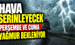 Hava serinleyecek, perşembe ve cuma yağmur bekleniyor