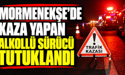 Mormenekşe’de kaza yapan alkollü sürücü tutuklandı