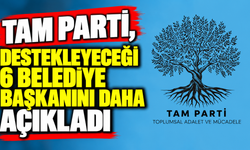TAM Parti, destekleyeceği 6 belediye başkanını daha açıkladı