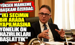 Özerdağ: “İki seçimin bir arada yapılmasına yönelik ön hazırlıkları başlattık”