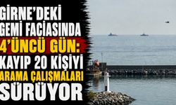 Girne’deki gemi faciasında 4'üncü gün: Kayıp 20 kişiyi arama çalışmaları sürüyor