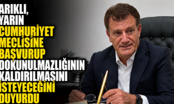 Arıklı, yarın Cumhuriyet Meclisine başvurup dokunulmazlığının kaldırılmasını isteyeceğini duyurdu