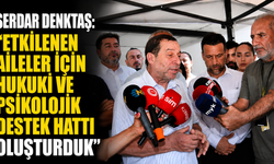 Serdar Denktaş: “Bu olayın tüm halkaları tek tek araştırılmalı”