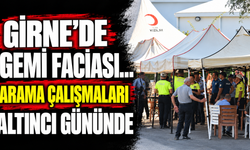 Girne’de gemi faciası... Arama çalışmaları altıncı gününde
