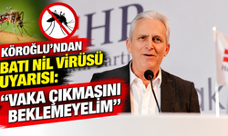 Köroğlu’ndan Batı Nil Virüsü uyarısı: “Vaka çıkmasını beklemeyelim”
