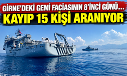 Girne'deki gemi faciasının 8’inci günü... Kayıp 15 kişi aranıyor