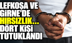 Lefkoşa ve Girne’de hırsızlık… Dört kişi tutuklandı