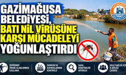Gazimağusa Belediyesi, Batı Nil virüsüne karşı mücadeleyi yoğunlaştırdı
