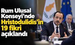 Rum Ulusal Konseyi’nde Hristodulidis’in 19 fikri açıklandı