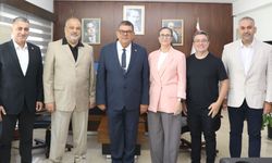 Berova, Kıbrıs Türk İşverenler Sendikası heyetini kabul etti