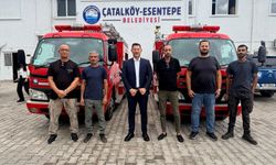 Çatalköy-Esentepe Belediyesi 2 ilk müdahale aracı aldı