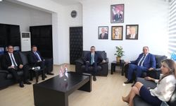 Bakan Sucuoğlu, Turkcell Genel Müdürü Küçüközdemir ve beraberindeki heyeti kabul etti