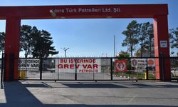 Petrol İşçileri Sendikası’nın Kıbrıs Türk Petrolleri’ndeki uyarı grevi devam ediyor