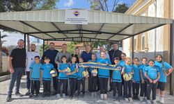 Fenerbahçeliler Derneği’nden Yeni Erenköy İlkokulu’na çardak