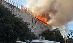 Paris'te Austerlitz Garı yakınlarındaki binada yangın çıktı