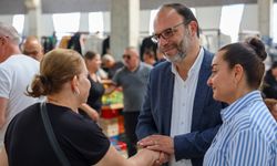 Sadıkoğlu İskele Pazar Yeri’ni ziyaret etti