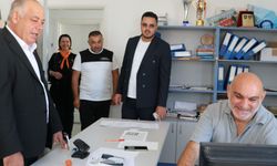 UBP Çatalköy-Esentepe Belediye Başkan adayı Albayrak, Çatalköy-Esentepe Belediyesi’ni ziyaret etti