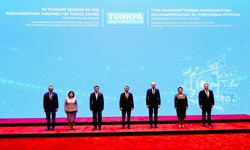 Cumhuriyet Meclisi Başkanı Ziya Öztürkler TÜRKPA aile fotoğrafında