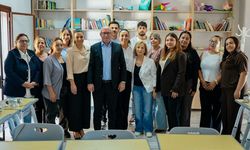 CTP Güzelyurt Belediye Başkan adayı Kansoy, Güzelyurt İyilik Gönüllüleri'ni ziyaret etti