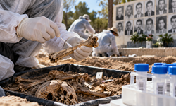 Yunan kayıplarının belirlenmesi için DNA örnekleri alındı