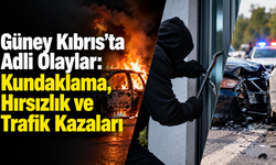 Güney Kıbrıs’ta Adli Olaylar: Kundaklama, Hırsızlık ve Trafik Kazaları