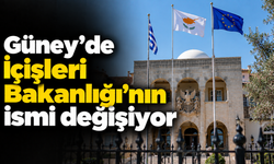 Güney'de İçişleri Bakanlığı'nın ismi değişiyor