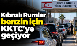 Kıbrıslı Rumlar benzin için KKTC'ye geçiyor