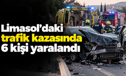Limasol’daki trafik kazasında 6 kişi yaralandı
