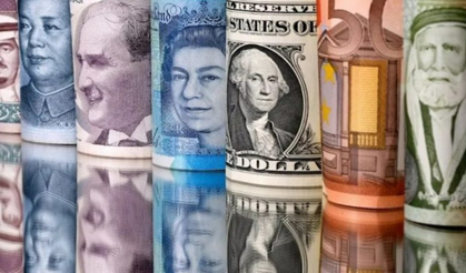 Döviz kurları… Dolar 38,30, euro 44,30, İngiliz Sterlini 51.40 TL
