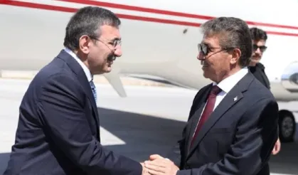 TC Cumhurbaşkanı Yardımcısı Yılmaz KKTC’de