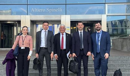 KTBB Heyeti Brüksel’de temaslarda bulundu