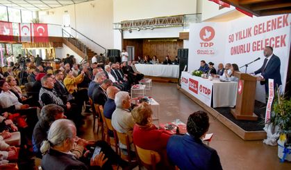 TDP’nin 9’uncu Olağan Kurultayı...Başkanlığına yeniden Zeki Çeler seçildi