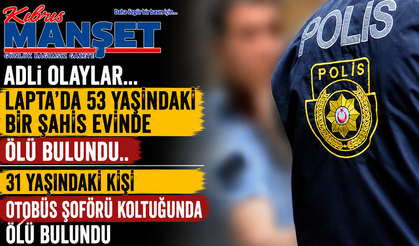 Adli olaylar...