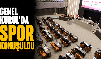 Genel Kurul’da spor konuşuldu