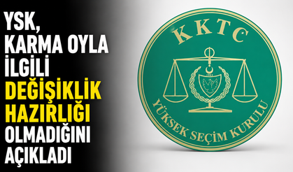 YSK, karma oyla ilgili değişiklik hazırlığı olmadığını açıkladı
