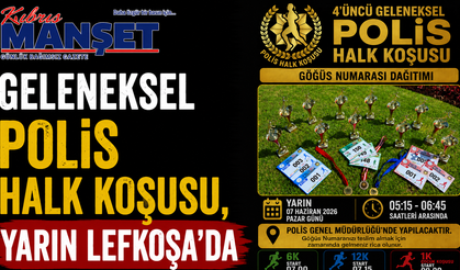 Geleneksel Polis Halk Koşusu, yarın Lefkoşa’da