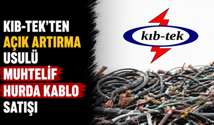 KIB-TEK'ten açık artırma usulü muhtelif hurda kablo satışı