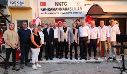 Öztürkler: “Kahramanmaraşlıların dayanışmasını yürekten selamlıyorum”