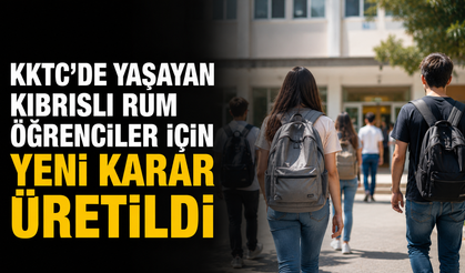 KKTC'de yaşayan Kıbrıslı Rum öğrenciler için yeni karar üretildi